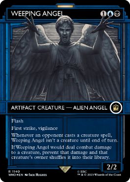 [1140]【EN】【サージFOIL】■ショーケース■嘆きの天使/Weeping Angel【WHO】[R][多色]