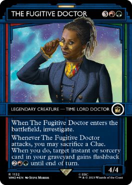 [1132]【EN】【サージFOIL】■ショーケース■逃亡ドクター/The Fugitive Doctor【WHO】[R][多色]
