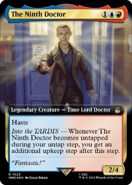 [1023]【EN】【サージFOIL】■拡張アート■９代目ドクター/The Ninth Doctor【WHO】[R][多色]