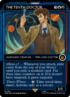 [1152]【EN】【サージFOIL】■ショーケース■10代目ドクター/The Tenth Doctor【WHO】[M][多色]