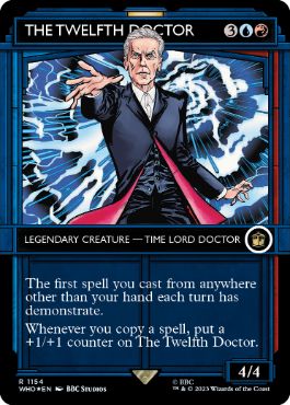 [1154]【EN】【サージFOIL】■ショーケース■12代目ドクター/The Twelfth Doctor【WHO】[R][多色]