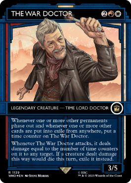 [1139]【EN】【サージFOIL】■ショーケース■ウォードクター/The War Doctor【WHO】[R][多色]
