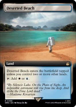 [488]【EN】【FOIL】■拡張アート■さびれた浜/Deserted Beach【WHO】[R][土地]