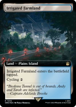 [1095]【EN】【サージFOIL】■拡張アート■灌漑農地/Irrigated Farmland【WHO】[R][土地]