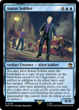 [036]【EN】オートンの兵士/Auton Soldier【WHO】[R][青]