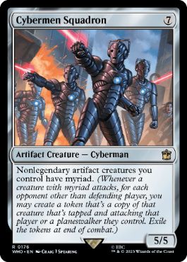 [176]【EN】サイバーマン軍団/Cybermen Squadron【WHO】[R][茶]
