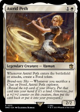 [011]【EN】【FOIL】アストリッド・ペス/Astrid Peth【WHO】[R][白]