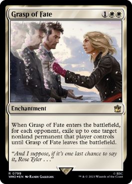 [799]【EN】【サージFOIL】命運の掌握/Grasp of Fate【WHO】[R][白]