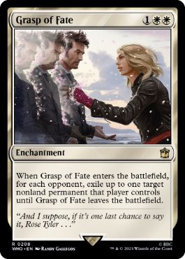 [208]【EN】【FOIL】命運の掌握/Grasp of Fate【WHO】[R][白]