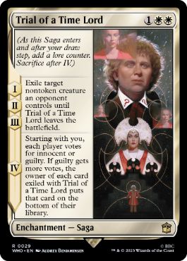 [029]【EN】【FOIL】タイムロードの審判/Trial of a Time Lord【WHO】[R][白]