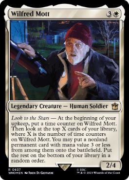 [637]【EN】【サージFOIL】ウィルフレッド・モット/Wilfred Mott【WHO】[R][白]