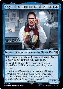[796]【EN】【サージFOIL】オペレーション・ダブル、オスグッド/Osgood, Operation Double【WHO】[R][青]