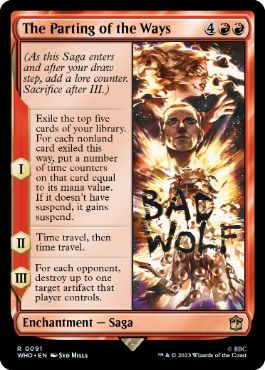 [091]【EN】【FOIL】わかれ道/The Parting of the Ways【WHO】[R][赤]