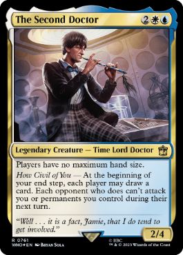 [761]【EN】【サージFOIL】２代目ドクター/The Second Doctor【WHO】[R][多色]
