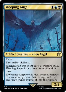 [773]【EN】【サージFOIL】嘆きの天使/Weeping Angel【WHO】[R][多色]
