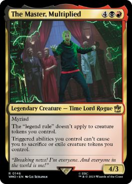 [146]【EN】【FOIL】増殖されし者、マスター/The Master, Multiplied【WHO】[R][多色]