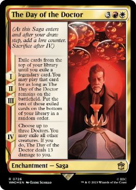 [726]【EN】【サージFOIL】ドクターの日/The Day of the Doctor【WHO】[R][多色]