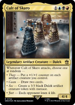 [722]【EN】【サージFOIL】スカロの集団/Cult of Skaro【WHO】[R][多色]
