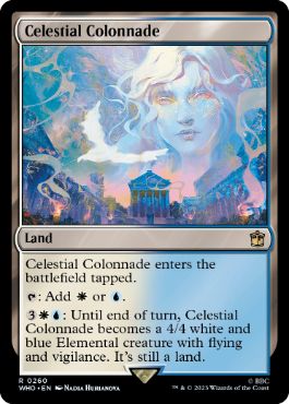 [260]【EN】【FOIL】天界の列柱/Celestial Colonnade【WHO】[R][土地]