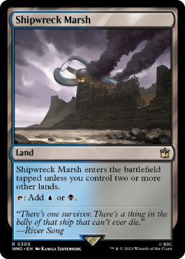 [305]【EN】【FOIL】難破船の湿地/Shipwreck Marsh【WHO】[R][土地]