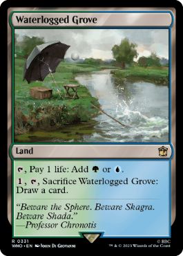 [331]【EN】【FOIL】冠水樹林帯/Waterlogged Grove【WHO】[R][土地]