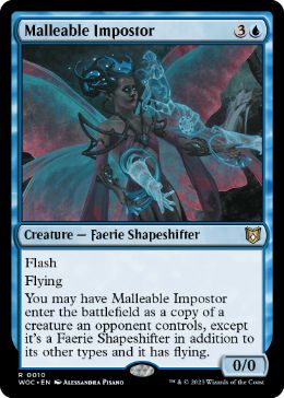 [010]【EN】柔順な替え玉/Malleable Impostor【WOC】[R][青]