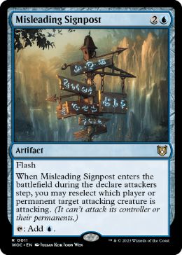 [011]【EN】紛らわしい道標/Misleading Signpost【WOC】[R][青]