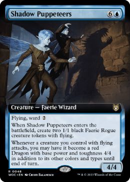 [048]【EN】■拡張アート■影のくぐつ師/Shadow Puppeteers【WOC】[R][青]