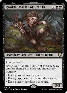 [116]【EN】悪ふざけの名人、ランクル/Rankle, Master of Pranks【WOC】[R][黒]
