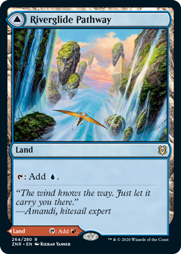 [264]【EN】【FOIL】河川滑りの小道/Riverglide Pathway【ZNR】[R][土地]
