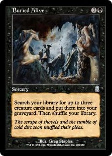 [118]【EN】生き埋め/Buried Alive【ODY】[U][黒]