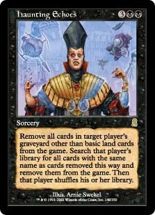 [142]【JP】消えないこだま/Haunting Echoes【ODY】[R][黒]