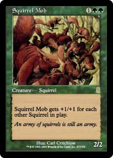 [273]【EN】リスの群れ/Squirrel Mob【ODY】[R][緑]