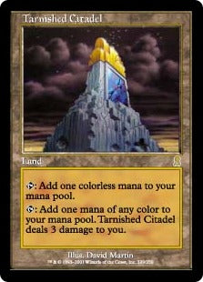 [329]【EN】色あせた城塞/Tarnished Citadel【ODY】[R][土地]