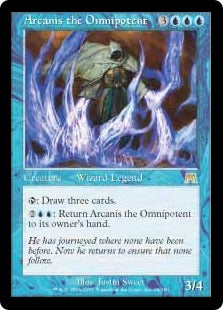 [066]【EN】全能なる者アルカニス/Arcanis the Omnipotent【ONS】[R][青]