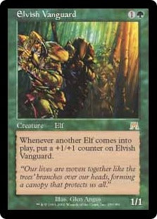 [259]【EN】エルフの先兵/Elvish Vanguard【ONS】[R][緑]