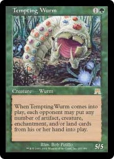 [291]【EN】誘うワーム/Tempting Wurm【ONS】[R][緑]