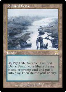 [321]【JP】【FOIL】汚染された三角州/Polluted Delta【ONS】[R][土地]