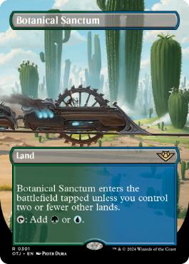 [301]【EN】■ボーダーレス■植物の聖域/Botanical Sanctum【OTJ】[R][土地]
