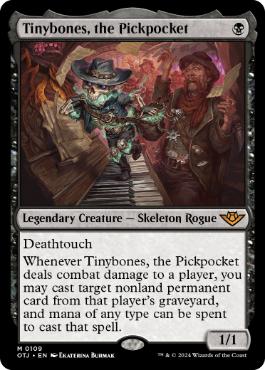 [109]【EN】すりのチビボネ/Tinybones, the Pickpocket【OTJ】[M][黒]