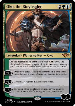 [223]【EN】【FOIL】首謀者、オーコ/Oko, the Ringleader【OTJ】[M][多色]