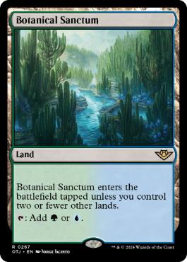 [267]【EN】【FOIL】植物の聖域/Botanical Sanctum【OTJ】[R][土地]