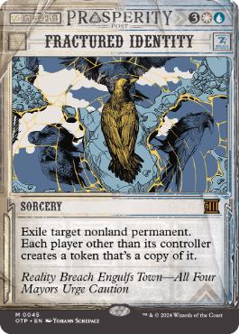 [045]【EN】【FOIL】■ショーケース■自我破摧/Fractured Identity【OTP】[M][多色]