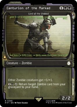 [345]【EN】■ショーケース■アンデッドの王/Lord of the Undead【PIP】[R][黒]