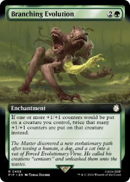 [468]【EN】■拡張アート■枝分かれの進化/Branching Evolution【PIP】[R][緑]