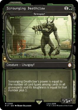 [349]【EN】■ショーケース■タルモゴイフ/Tarmogoyf【PIP】[M][緑]