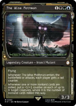 [343]【EN】■ショーケース■賢きモスマン/The Wise Mothman【PIP】[M][多色]