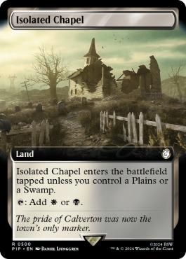 [500]【EN】■拡張アート■孤立した礼拝堂/Isolated Chapel【PIP】[R][土地]