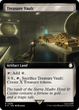 [526]【EN】■拡張アート■宝物庫/Treasure Vault【PIP】[R][土地]