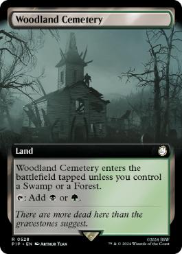 [528]【EN】■拡張アート■森林の墓地/Woodland Cemetery【PIP】[R][土地]